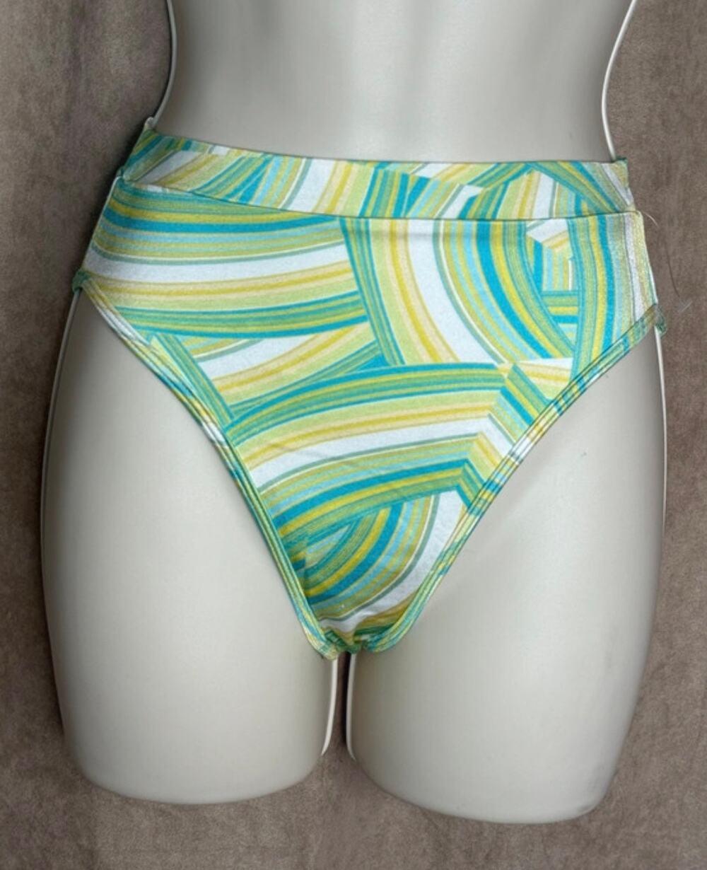 L*Space Over The Rainbow Frenchie Bitsy Bikini Bottom S NWOT